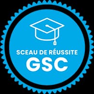 Sceau de réussite GSC